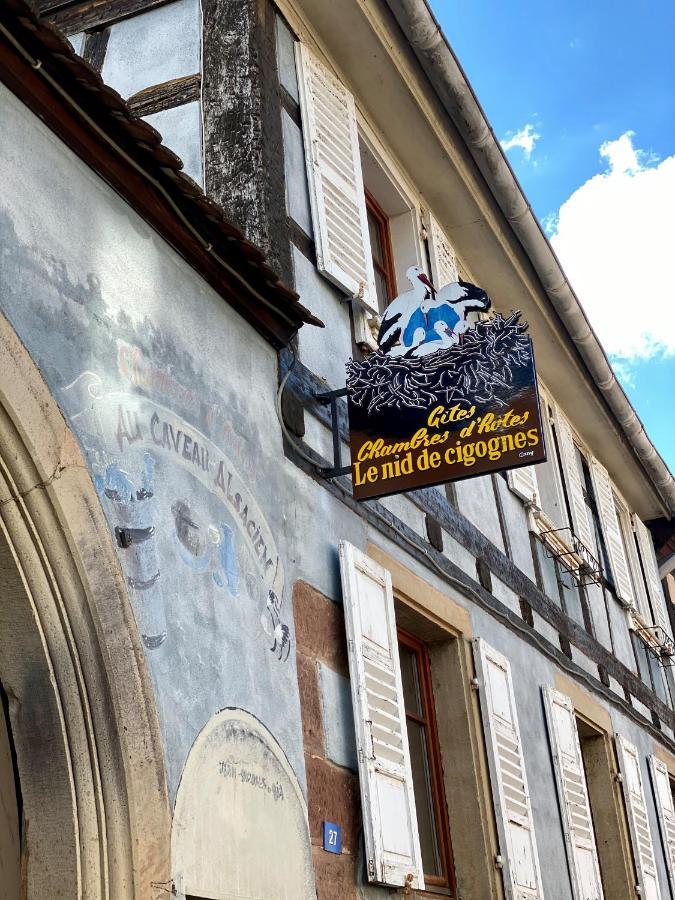 Nid De Cigognes Apartment Rosheim Luaran gambar